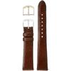 CREPHA Watch Strap, 18mm, Leather Lizard, Antibacterial and Odor-Resistant, Buckle, Tool Included, Dark Brown, 11-18 Years