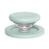 Magnetic Folding Stand for Apple, Huawei, Samsung - Stylish Solid Color Liquid Silicone with Air Cushion