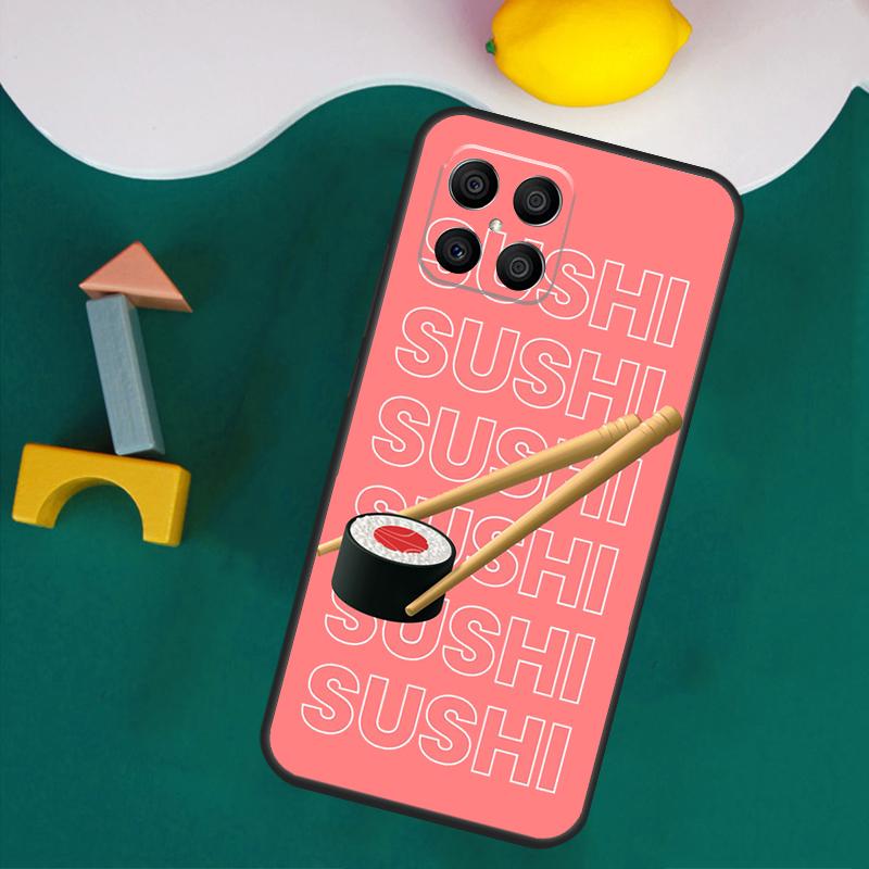 Sushi Case For Honor 200 Pro 50 70 90 X9a X8a X8 X9 X8b X9c X9b Honor Magic 7 Lite 5 6 Pro Cover