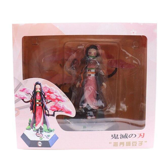 Demon Slayer Gk Action Figure Model Kaigaku Kamado Nezuko Anime Other Collection Toy Exquisite Quality Desktop Decoration Figma