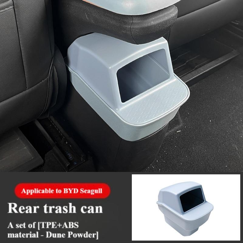 For BYD Seagull Dolphin MINI 2025 2025 2025 Mounted Garbage Bin Box Rear Miscellaneous Storage Box Interior Styling Accessories