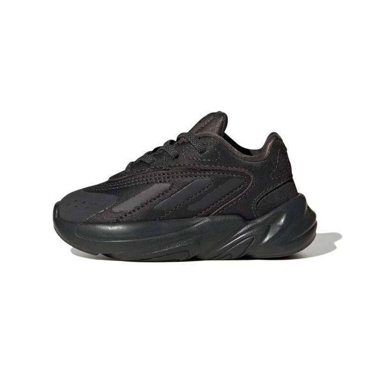 Adidas Originals Ozelia El Sports Casual Shoes Durable Low-Top Walking Shoes Baby Sneaker Black GW7214