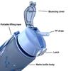 Capybara Printed Straw Cup Portable Sports Cup Creative Water Bottle  Outdoor Travel