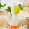 Cartoon Pet Latex Toys Pelican Shape Squeaky Dog Toys Funny Teeth Grinding Toys  for Cats and Dogs