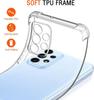 Nárazuvzdorné průhledné pouzdro na telefon pro Samsung Galaxy A52 A72 A13 A23 A33 A53 A73 A04 A04S A14 A24 A34 A54 A22 A32 5G Cover Fundas