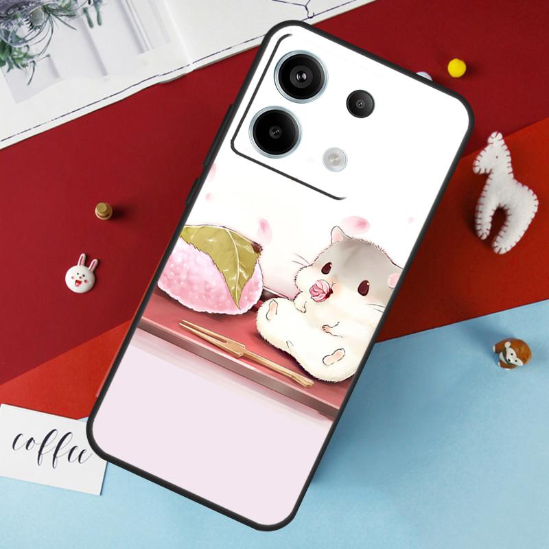 Hamsters Case For Xiaomi Redmi Note 14 12 11 10 13 Pro 15 Pro Plus Redmi 15 14C 10C 12C 13C 15C Cover