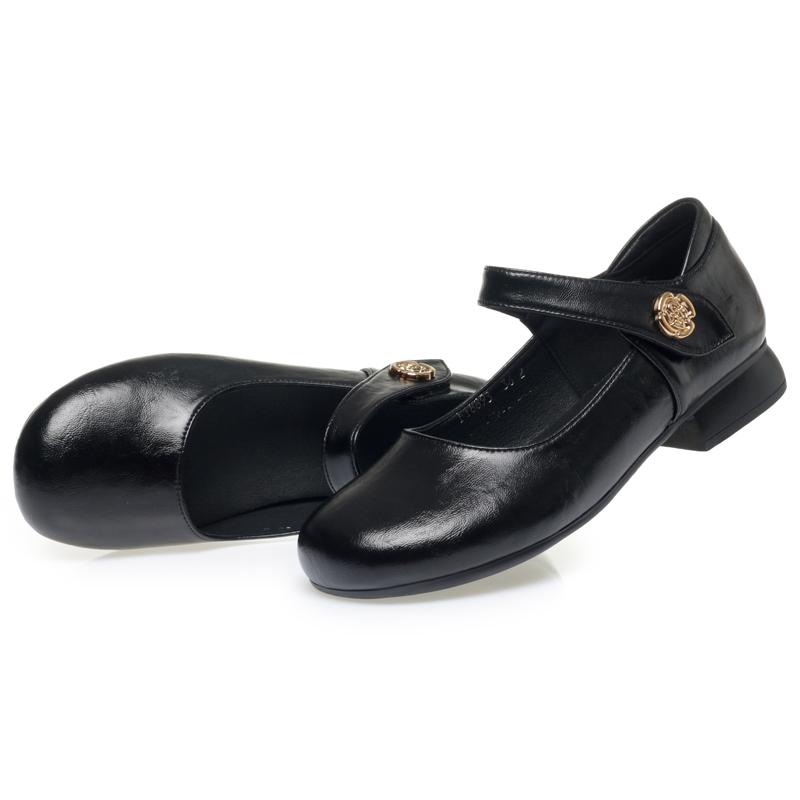 Fashion AIYUQI 2025 New Women's Shoes Spring and Autumn Comfortable Women Loafers Large Size Mary Jane Leather Shoes Female