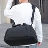 Backpack Duffle Bag Men Gym Tote with Wet Pocket Shoe Compartment Overnight Duffel Weekender
