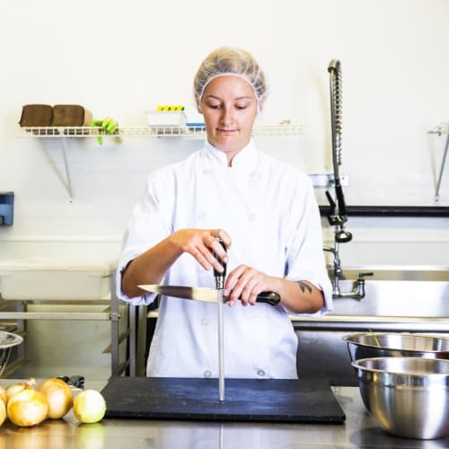 20cm Knife Sharpening Rod, Diamond Premium Carbon Steel Knife Sharpener, Easy to Clean, Easy to Use, Non-Slip Grip, Perfect for Knife and Rod Sharpene