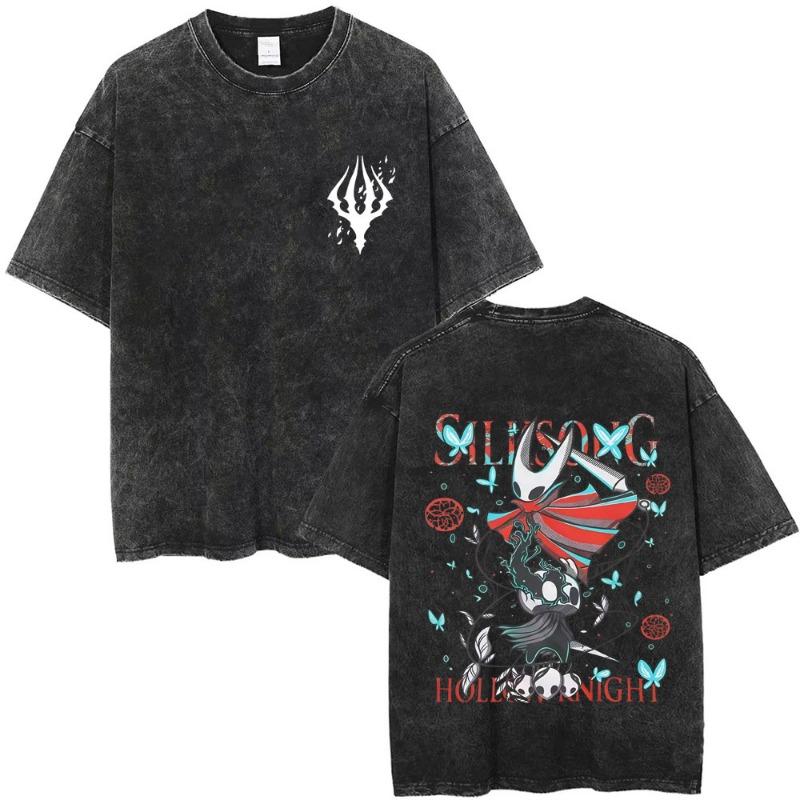 100% Cotton Washed Summer T Shirt Comfortable Fabric Hip Hop Style Streetwear Suitable Casual Urban Style Casual Outfits