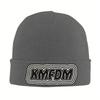 KMFDM rock band  Knitted Hat Women's Unisex's Beanies Autumn Winter Hats Acrylic  Warm Melon Cap