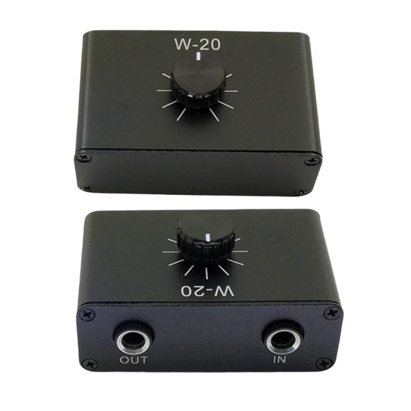 Permanent Metal Attenuator For 6.35mm Dynamic Micr Capacity Adjustment Continuous Sound Agreement