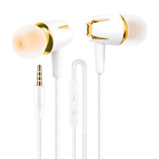Headphone Ergonomic Noise-canceling 3.5mm/Type-C Interface Fashion Universal Wired Earphone for Tablet