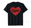 I Love Dylan Cute Dylan Heart for Valentine's Day T-Shirt