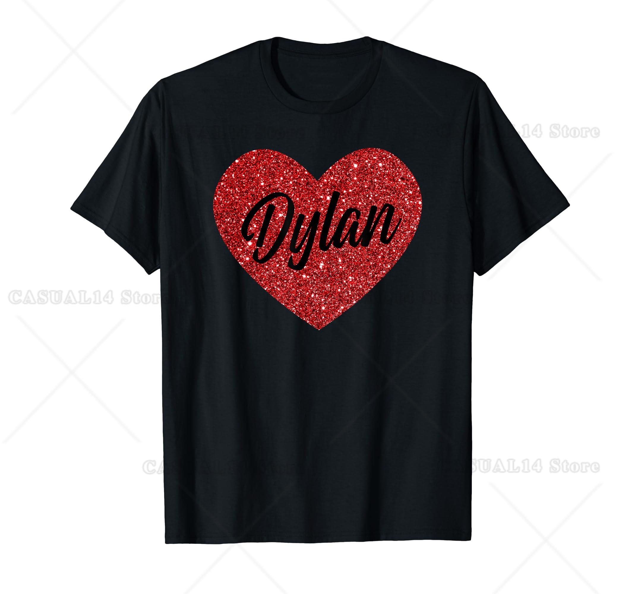 I Love Dylan Cute Dylan Heart for Valentine s Day T-Shirt S