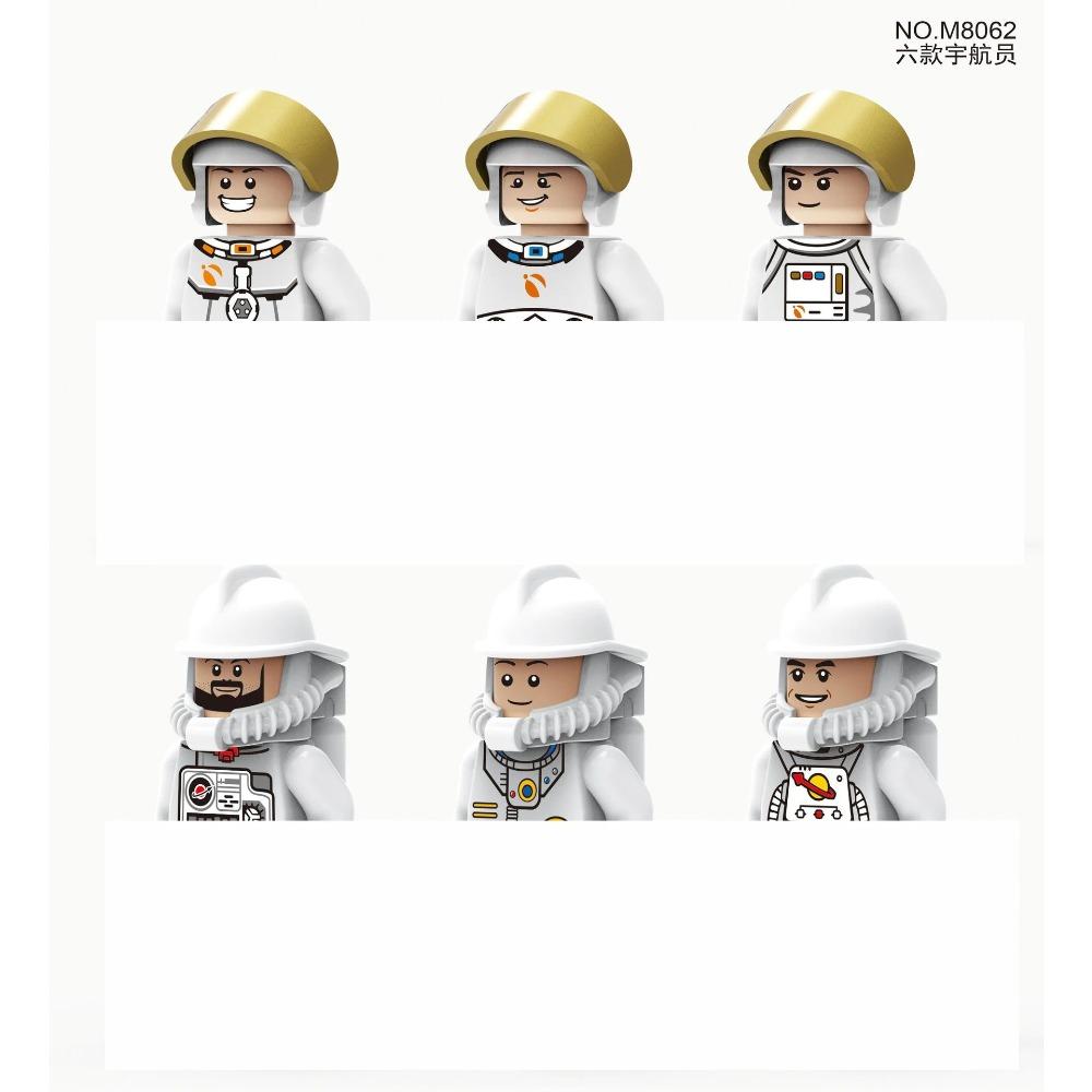 Stadsfiguren Actiefiguren Bouwstenen Politieagent Leraar Brandweerman Beroep Mini Figuur Poppen Stenen Set Kinderspeelgoed