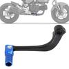 JFG Motorcycle Shift Pedal Change Pedal Honda MSX125 GROM125 Shift Pedal Lever Compatible Pedal Replacement Folding Custom Parts Aluminum (Blue)