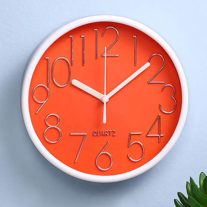 Modern Nordic Style Quiet Restaurant Clock Simple Atmosphere Fashion Creative Wall Clock Living Room Home Hanging Wall Clock