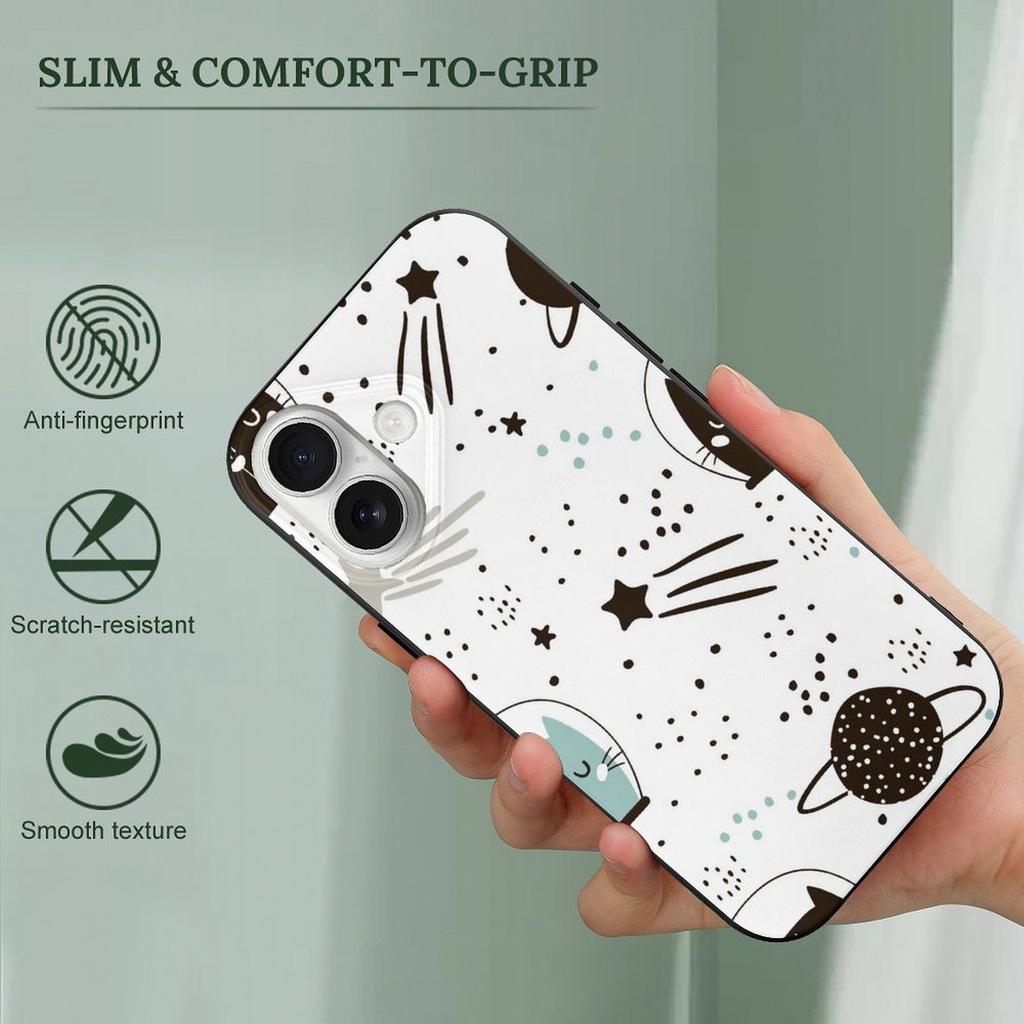 1 Pack For Iphone 17/17Air/17Pro/17ProMax Slim TPU Protective Case With Anti-Fingerprint Coating, Cushion Corners And Clear Fit