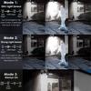 New Outdoor Solar Clip On Light With Motion Sensor IP65 Waterproof Fence Lights With 36 LEDs Portable Solar Powered Security