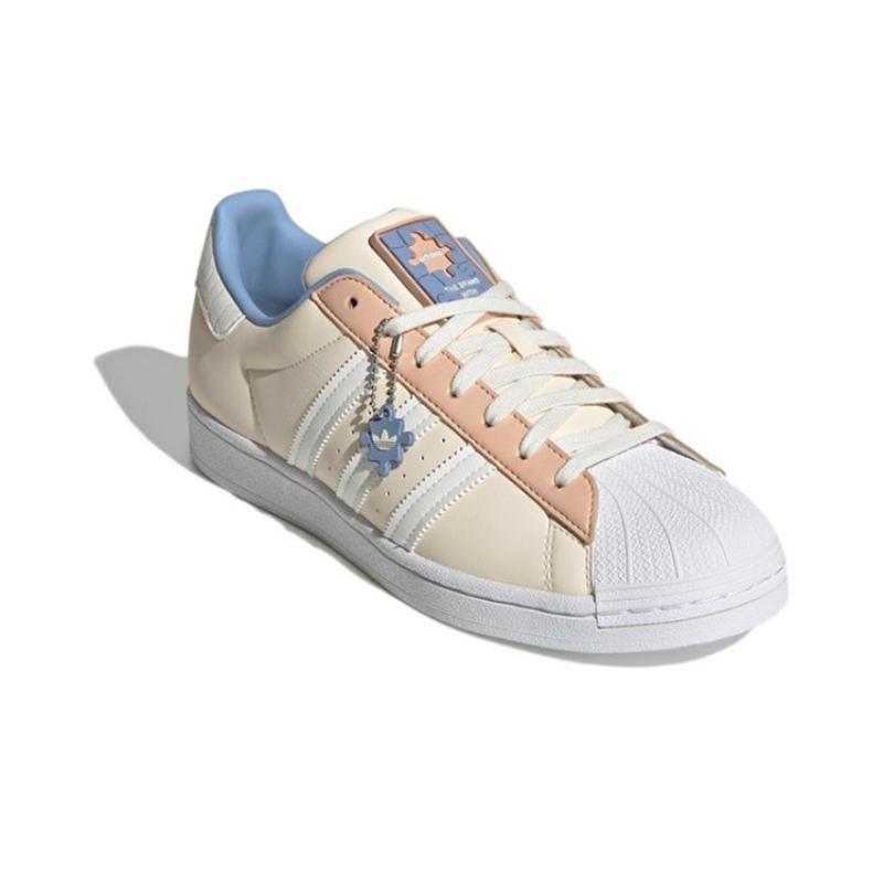 adidas Superstar 'Ecru Tint Ambient Sky' Sneakers GZ3414