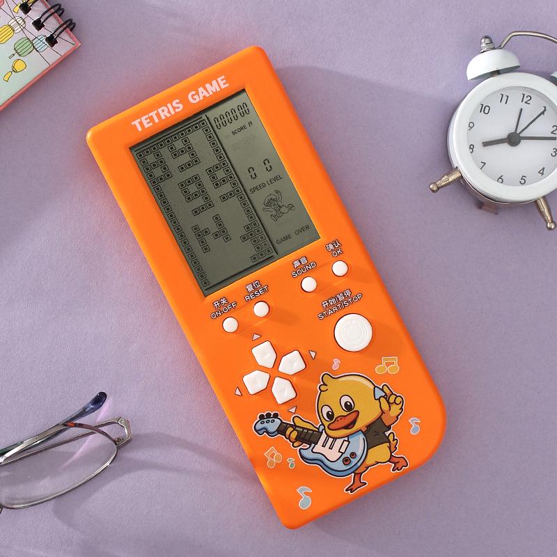 

Ретро портативная игровая консоль Тетрис: Классическая развивающая игрушка с большим экраном