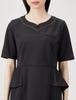 Dress for Industrial MK0050 Black LL [Michelle Cran] Women's [Anti-transparent/Anti-static/Stretch/Anti-bacterial/Easy Care/Suitable Washing] C-10