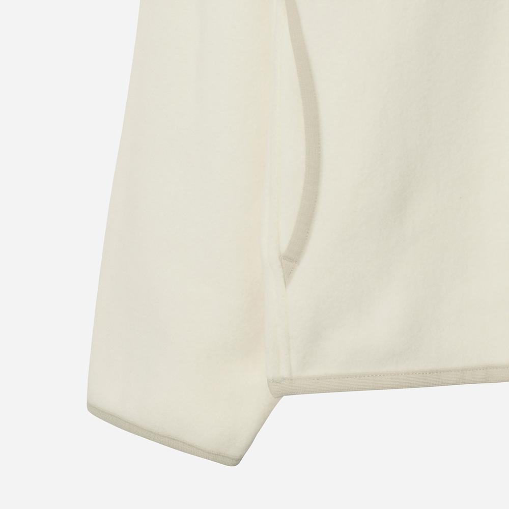 Dod Heatrest Fleece Zip-Up Anorak (Ivory)