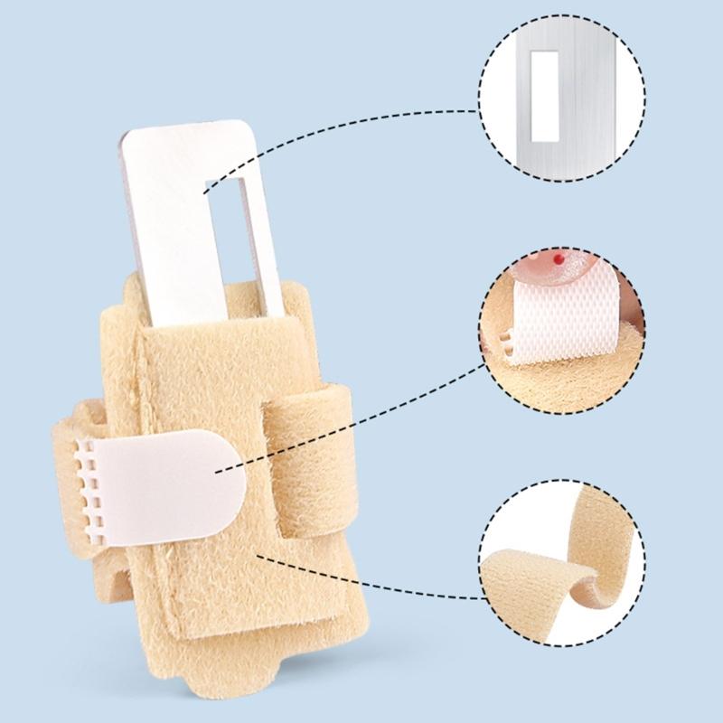Nylon Foot Brace For Toe Alignment Secure All Day Comfort During Activities