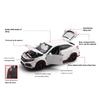 1:32 Honda Civic Type-R Alloy Sports Car Diecast Metal Model Car Central Control Ornaments Miniature Car Model Kids Toys Present