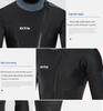 ZCCO 5mm Herren Ganzkörper-Neoprenanzug: Warmer Taucher-, Winterbade-, Surf-, Schnorchelanzug