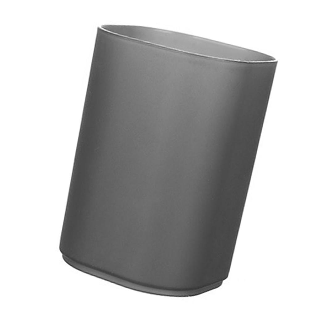 Pen Holder Transparent Frosted Finish Pencil Holder Space Saving Multifunctional Pen Holder Cup for Desktop School