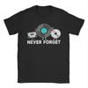 Vintage Never Forget Radio Music Tshirt For Unisex Unisex O Neck Cotton T Shirts Short Sleeve Tees 4xl 5xl Clothing