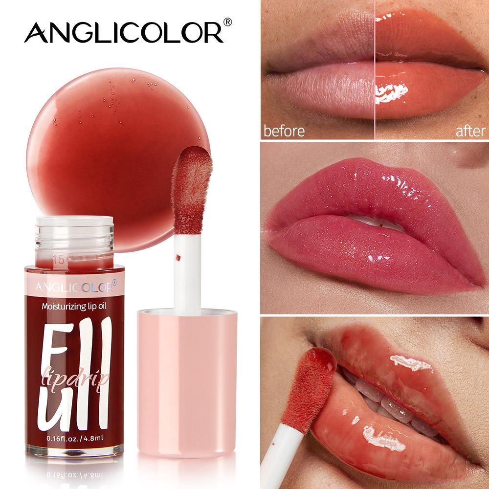 

Cross-Border Beauty: Nourishing & Plumping Transparent Lip Gloss Oil