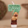 Cartoon Kapibara Numbers Birthday Candles Cake Decoration Party Holiday One Year Old Handmade Candles 0-9