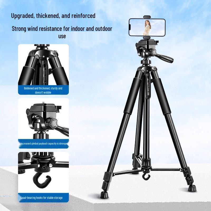 Tripod: Anti-Shake, Stable, Three-Position Setup