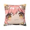 Pillow Case Cute Q Version Wuthering Waves Rinascita Phoebe Zani Square Pillow Cover Kawaii Cushion Cover Car Home Decorative