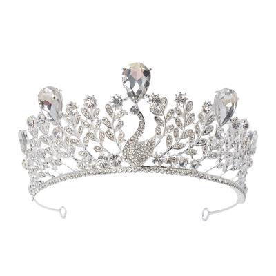 Legierung Retro Brautkrone Antik Hochzeit Haarschmuck