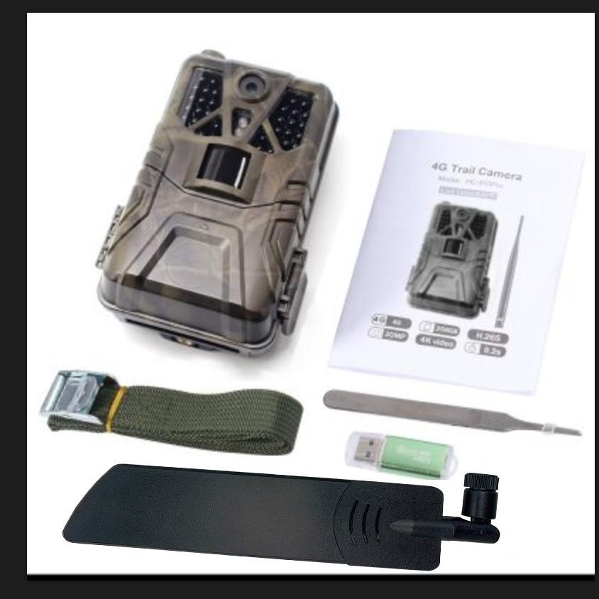 SUNTEKCAM HC-910Plus Fotocamera da Caccia 4G per Esterno, Video 2K, Impermeabile IP65