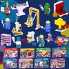 Alles steht Kopf 2 Bausteine Spielzeugfigur Modell Set Jungen Spielzeug Pädagogisches Puzzle 2025 Neues Zeichentrickfigur Set