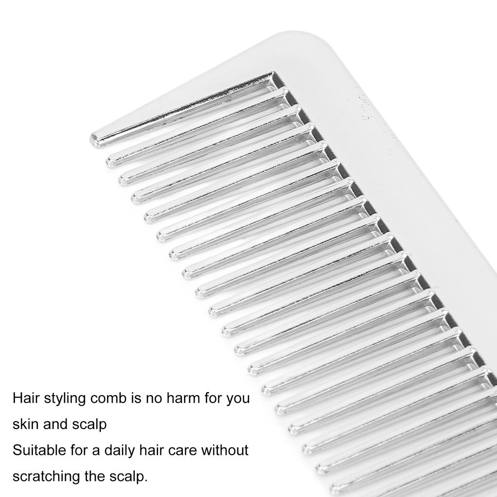 2pcs Hair Comb Set Wide Teeth Fine Teeth Hair Detangling Styling Combs for All Hair Types