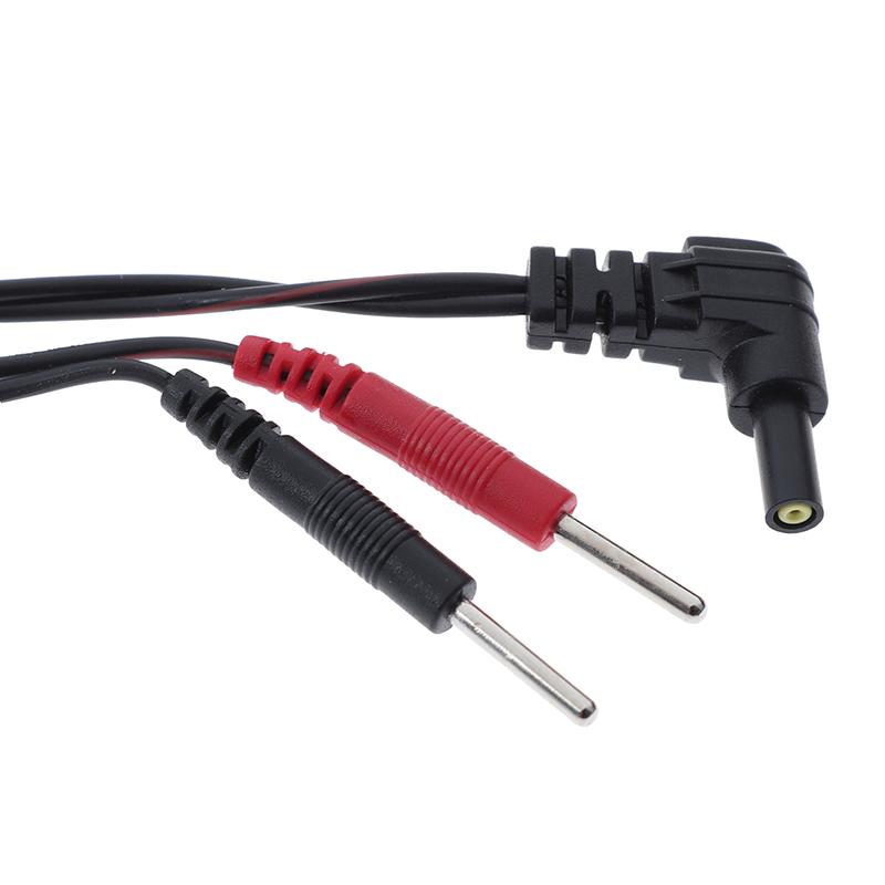 Replacement Electrode Lead Wires Standard Pin Connection Cables 2Mm For Massage