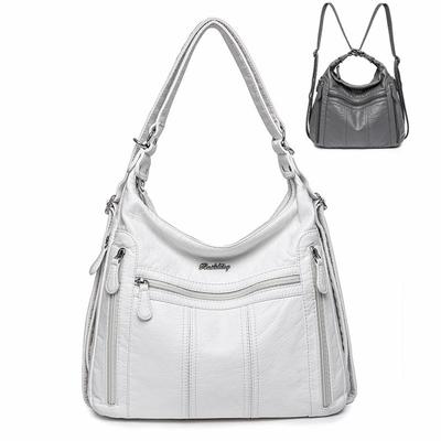 Zaino da donna di alta qualità, grande capacità, 3 in 1, borsa a tracolla in morbida pelle di lusso per donna, borsa da donna alla moda