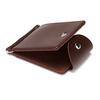 Men Fashion PU Leather Credit Card Holder Button Coin Pouch Wallet Money Clip Case MIT