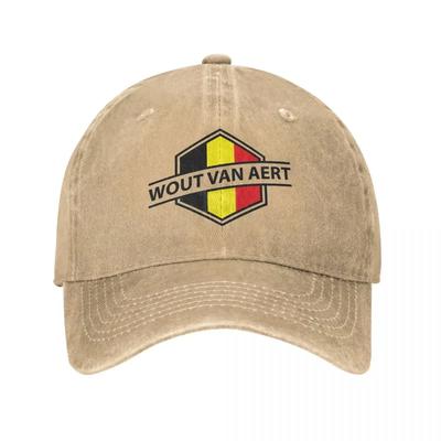 Wout Van Aert Cappellini da Baseball Accessori Cappellino da Sole in Denim Distressed Retro Uomo Donna Cappellini per Attività all'Aperto