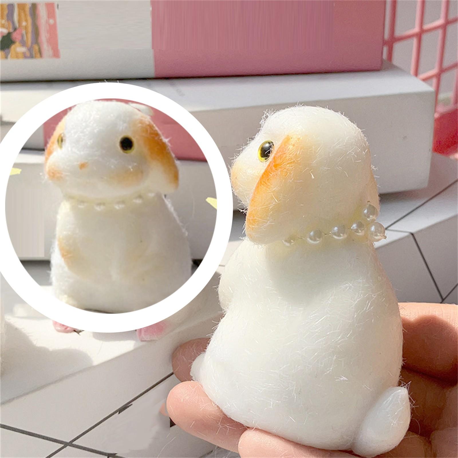 

Силіконова іграшка Taba Ultra Soft Toys ручної роботи для дітей і дорослих ( Зайчик ) One Size помаранчевий