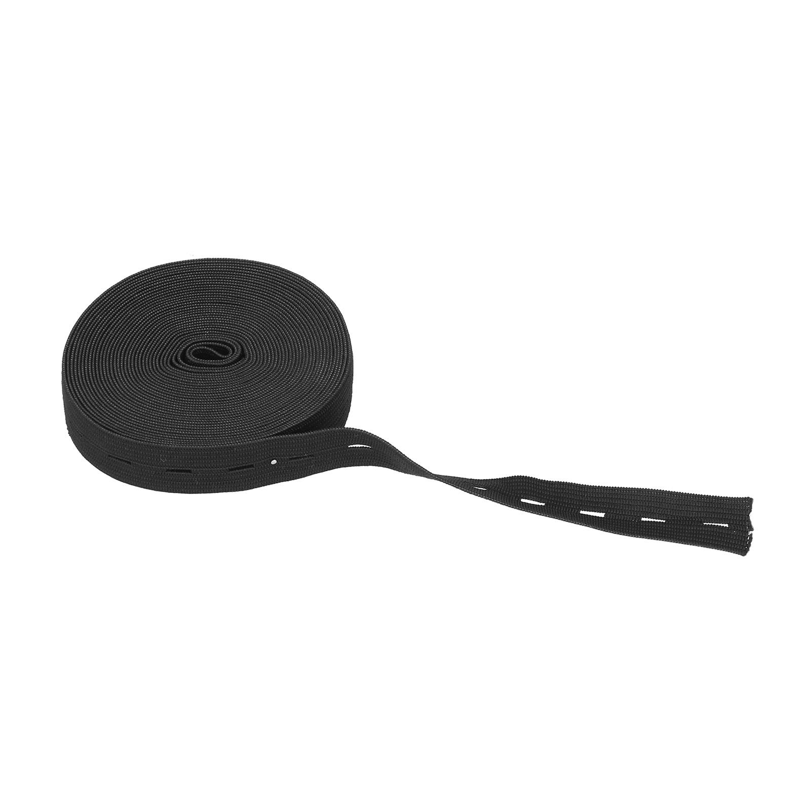 

Эластичная лента для петли, портативная многоцелевая, практичная, для домашнего офиса, инструмент для фиксации резинки, черная чёрный