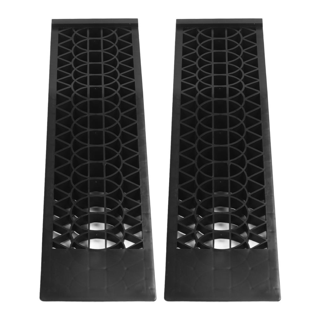 1Pair Car Service Ramps Vehicle Maintenance Tire Ramps Universal for 4400 Lbs Vehicles