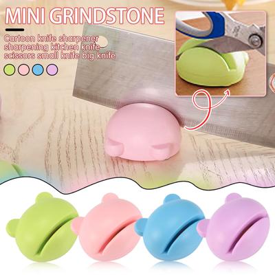 Kitchen Creative Knife Sharpeners, Household Cartoon Mini, Stable Multifunctional Knife Sharpeners. Easy To Carry