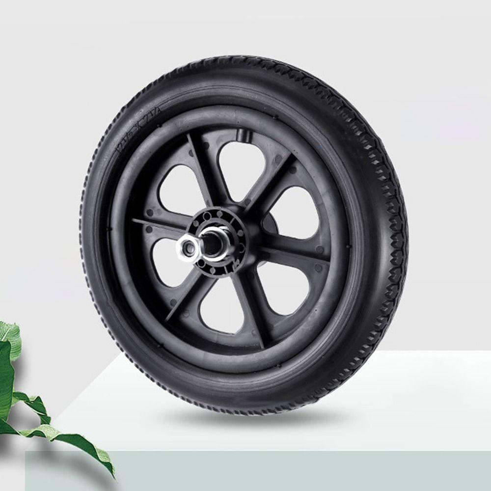 12Inch Shopping Cart Wheels Anti Slip Wear-resistant Travelling Trolley Caster Replacement Wheelchair Rear-wheel Castor